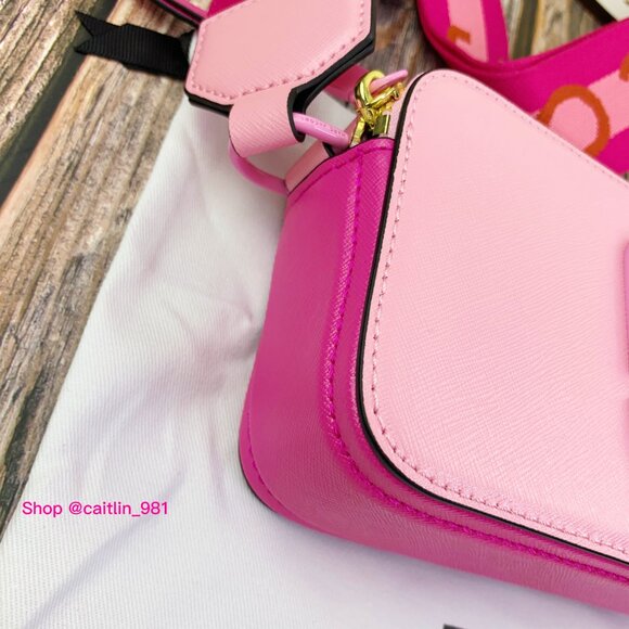 Marc Jacobs The Mixed Media Snapshot Crossbody Bag - Picture 6 of 9